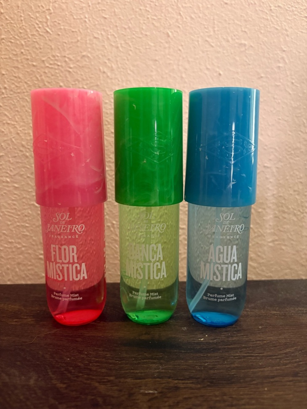 Sol de Janeiro Trio Mist Set - Pink, Green, Blue